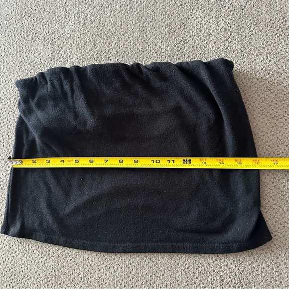 DONNI. Black Knit Tube Top Med - Picture 4 of 9